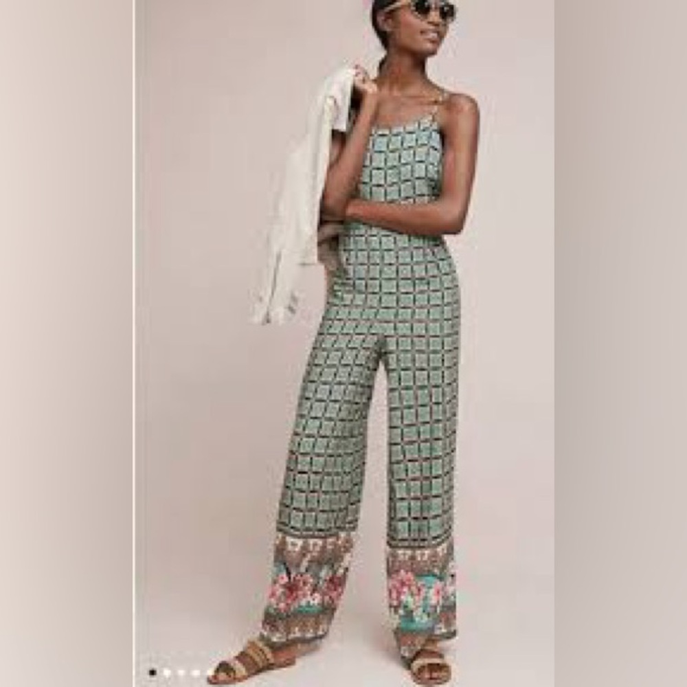 Farm Rio jumpsuit from Anthropologie- XL